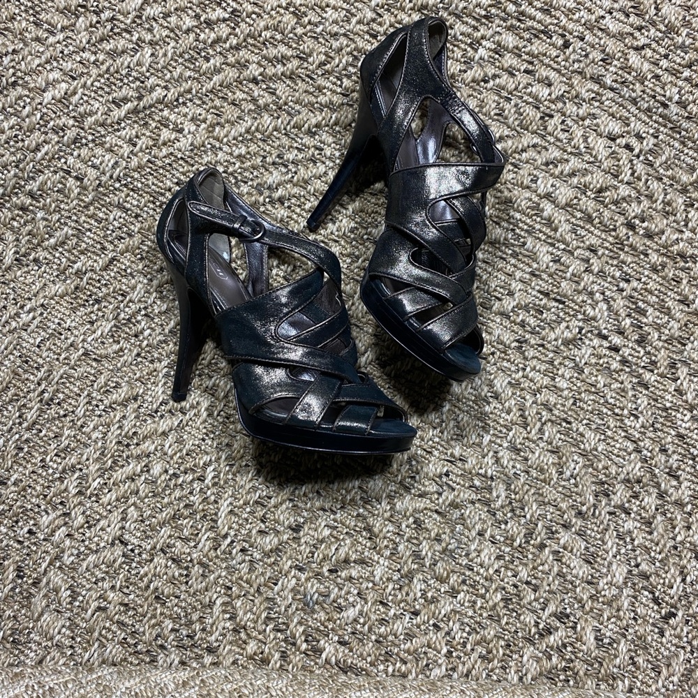 Coach Metallic Strappy Women's Shoes heels